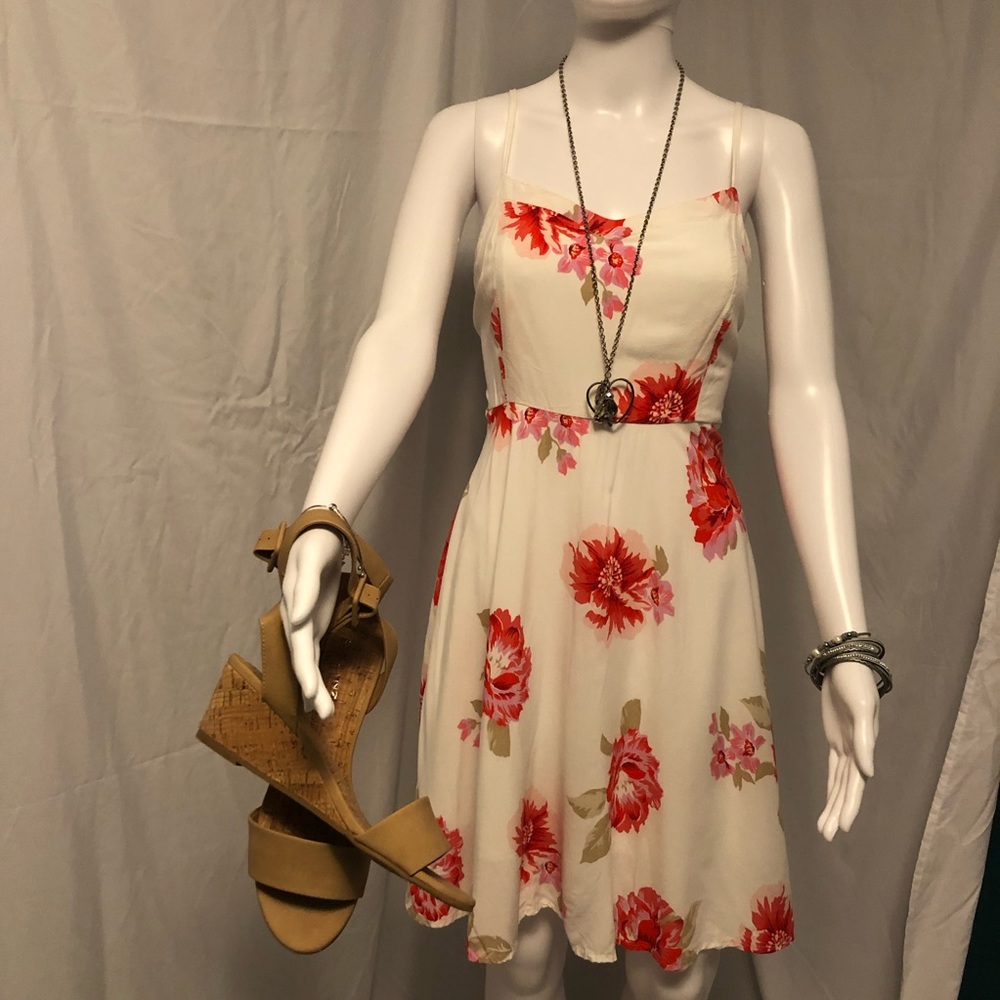Old Navy MP white floral mini dress - Picture 8 of 11